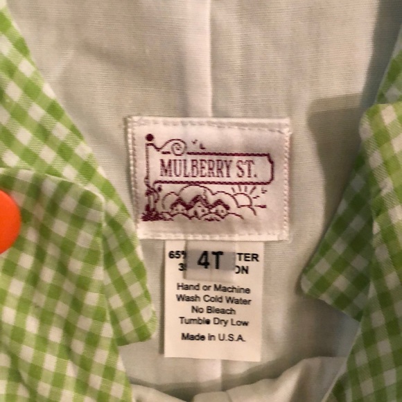 NWT Kids Mulberry Street Overalls - Picture 4 of 4